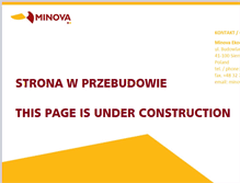 Tablet Screenshot of minova.pl